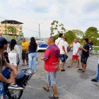 Los moradores se alarmaron por la ráfaga de plomo que escucharon.