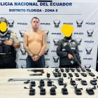 El hombre fue aprehendido en un inmueble en el que había varios objetos.