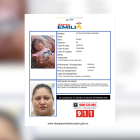 Alerta Emilia por una menor en Pasaje: el afiche de búsqueda.