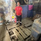 En Jama, por ejemplo, los bomberos adecuaron un sitio con pisos de madera viejos.