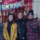 El cumpleañero (imagen dentro del círculo) recibió una puñalada en el abdomen.