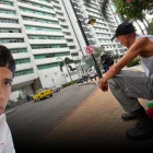 Jeremy Zambrano cayó desde el noveno piso de este condominio.