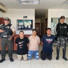 Los tres aprehendidos fueron enviados a prisión preventiva a la cárcel El Rodeo, de Portoviejo.