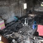 El incendio  que se habría originado alrededor de las 00:10 y dejó una víctima mortal.