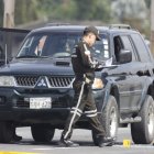 Agentes policiales acudieron al lugar para recabar indicios e información de lo ocurrido.