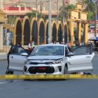 Así quedó el vehículo implicado en ataque armado de av. 25 de Julio, en Guayaquil.