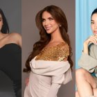 Entre las candidatas destacan figuras públicas conocidas por la farándula y la política.