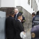 Giani Infantino se encuentra en Quito y tendrá reunión con el presidente Noboa.