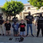 Los presuntos extorsionados fueron presentados en la Unidad de Vigilancia Comunitaria de Manta