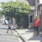 El hecho se produjo en la cooperativa 5 de Octubre, fuera de una iglesia.