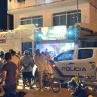 En el interior de esta barbería ocurrió el crimen de un hombre en la comuna Palmar