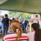 La convocatoria fue mediante redes sociales y muchas personas acudieron a la jornada.