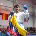 Jaykel Bucaram logró el oro número 15 en karate kumite -65 kilogramos.