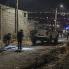 El joven fue identificado por sus familiares en la escena del crimen.