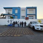 Los sujetos se movilizaban en una camioneta acondicionada para el tráfico de sustancias.