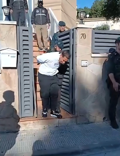 Alias Ronco fue atrapado junto a su hermano. 