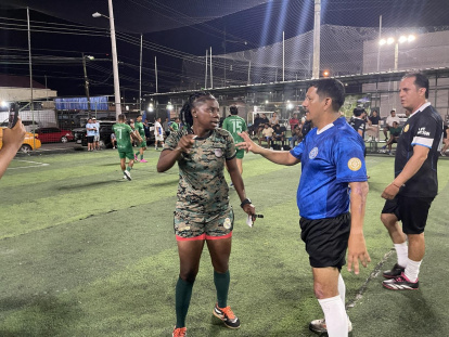 En la Copa Garzota, su presencia es sinónimo de show dentro del campo.