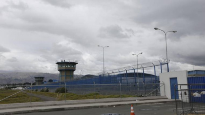 Esta es la cárcel de Latacunga, en la provincia de Cotopaxi.