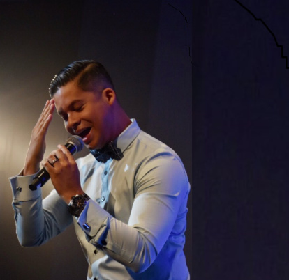 El artista nacional Jorge Luis Del Hierro.