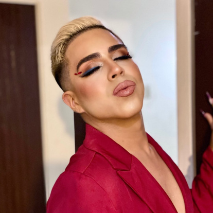 El comunicador Moisés Delgado o conocido como La Víbora.