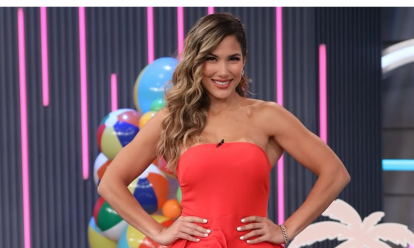 Alejandra Jaramillo es una presentadora ecuatoriana