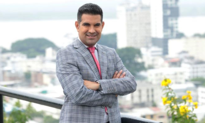 Luis Antonio Ruiz es un comunicador ecuatoriano