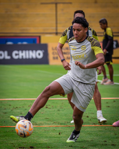 Johan García, volante del Barcelona SC.