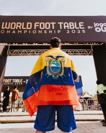 En 2025 llegó hasta los 16 avos del Mundial de Foot Table de Sao Paulo, Brasil.