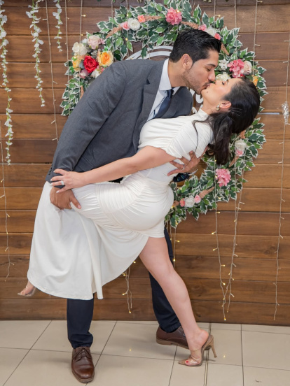 Mayra Jaime y David Naula se casaron este 22 de diciembre