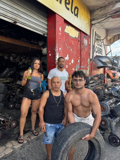 El Harry Potter brasileño junto a otros creadores de contenido con grandes parecidos a otraas figuras de Hollywood.