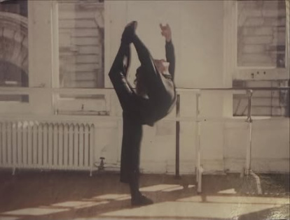 La foto del recuerdo, cuando Carla Sala tenía 19 años y estaba en la escuela Steps de Nueva York.