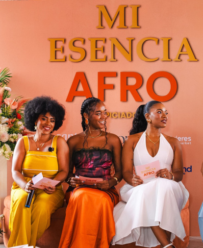 Denisse forma parte de Mi esencia afro, un espacio para apoyar a creadoras de contenido afrodescendientes.