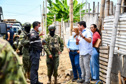 Abogados, policías y militares participaron en la reconstrucción para contrastar versiones sobre la muerte de Roberto Pinchupa.