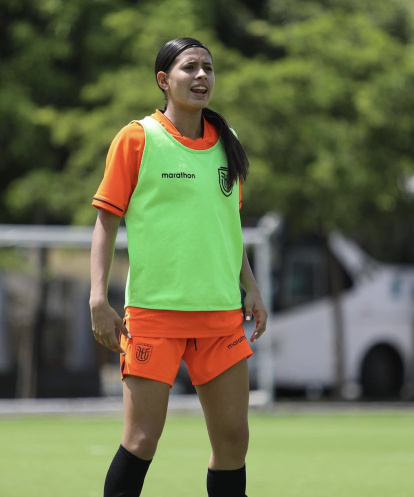 Kathleen Mendoza jugará de Ecuador en el Sudamericano de Paraguay 2026.