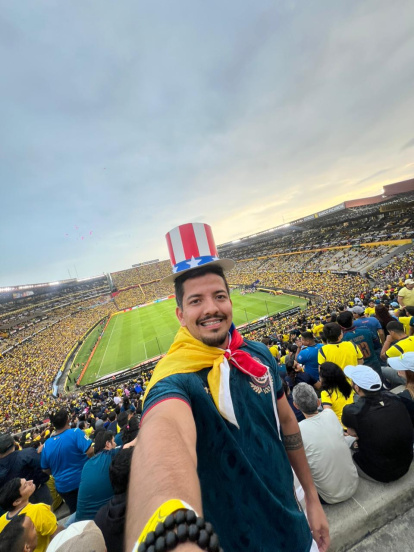 Briones celebró la victoria 1-0 de Ecuador ante Argentina en el cierre de las eliminatorias sudamericanas.