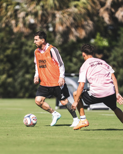 Lionel Messi será titular en Inter Miami.