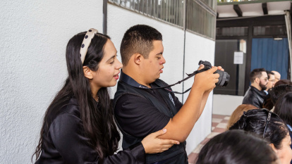 Mientras unos se dedican a la parte actoral, otros se destacan en fotografía y audiovisuales.