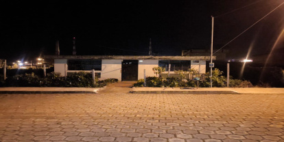 En esta casa se ejecutó la operación, según consta en el parte policial.