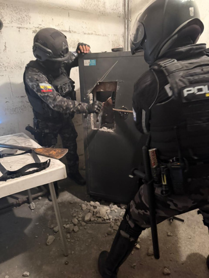 Tras el suceso se difundieron imágenes de la intervención.