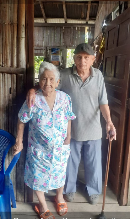 José Robles y su esposa Susana, ella falleció en el 2023.