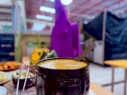 Los ingredientes para una buena fanesca deben ser frescos y los ofrecen en los mercados de Ambato.