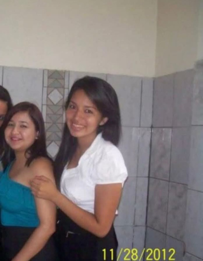 Andreína Lamota junto a Jennifer Banguera, en el año 2012.