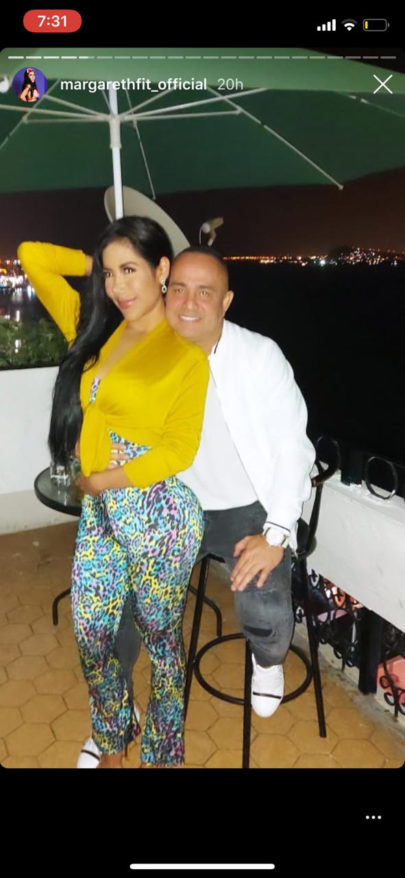 Margareth Campuzano enamorada y feliz con su nuevo novio