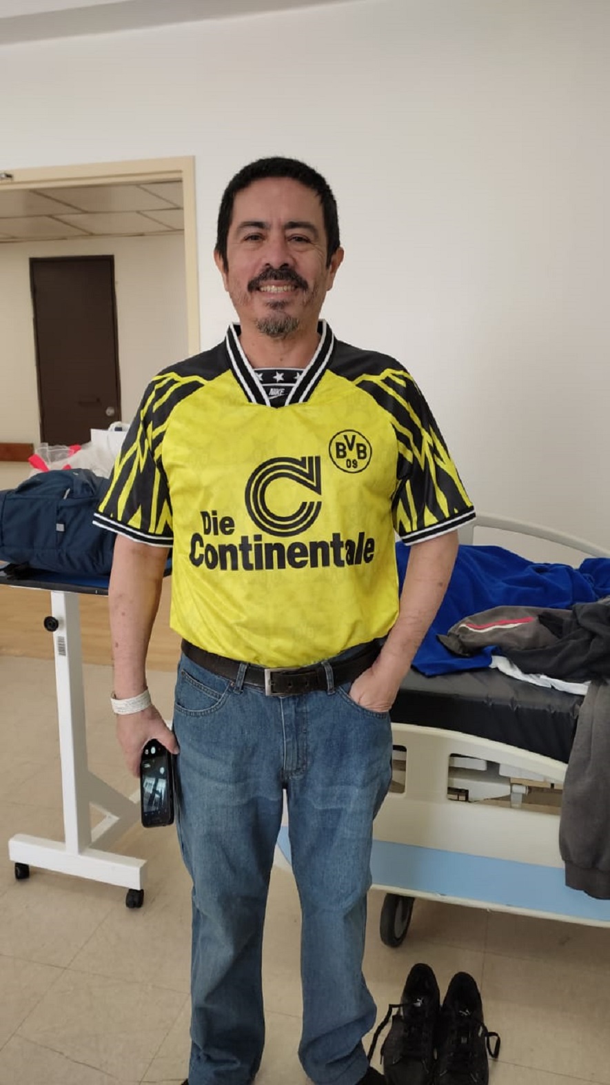 Patricio Cornejo “Daba pena ver mis piernas pegadas al hueso”