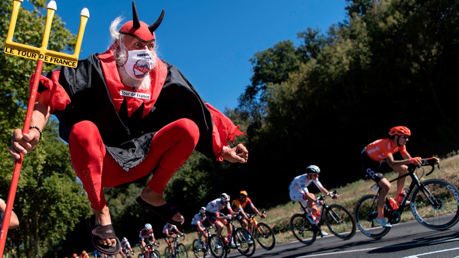 El Diablo se viene a Cuenca por el Tour de Francia en Ecuador