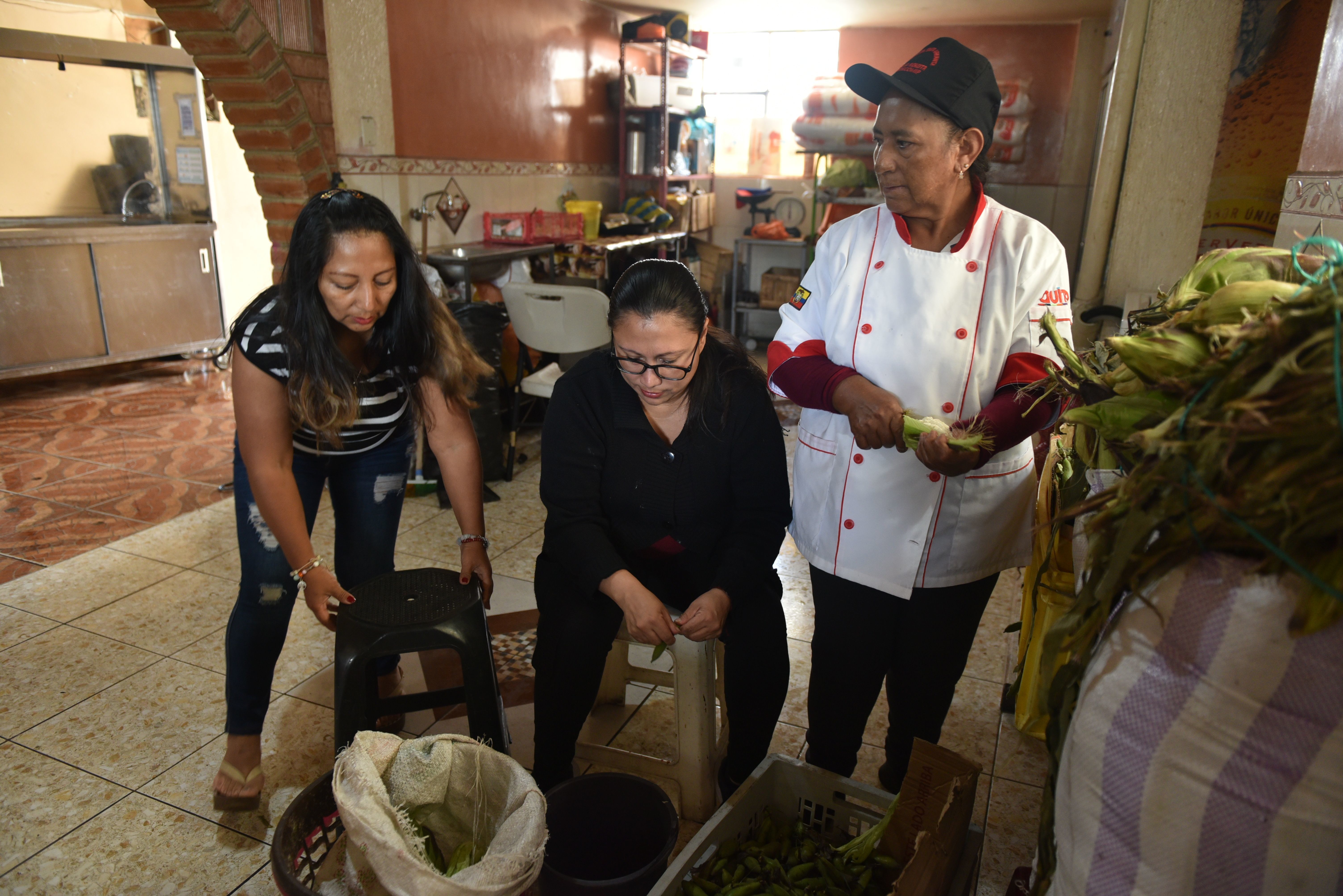 Doña Blanquita y su tripa mishki, la preferida de Oswaldo Guayasamín