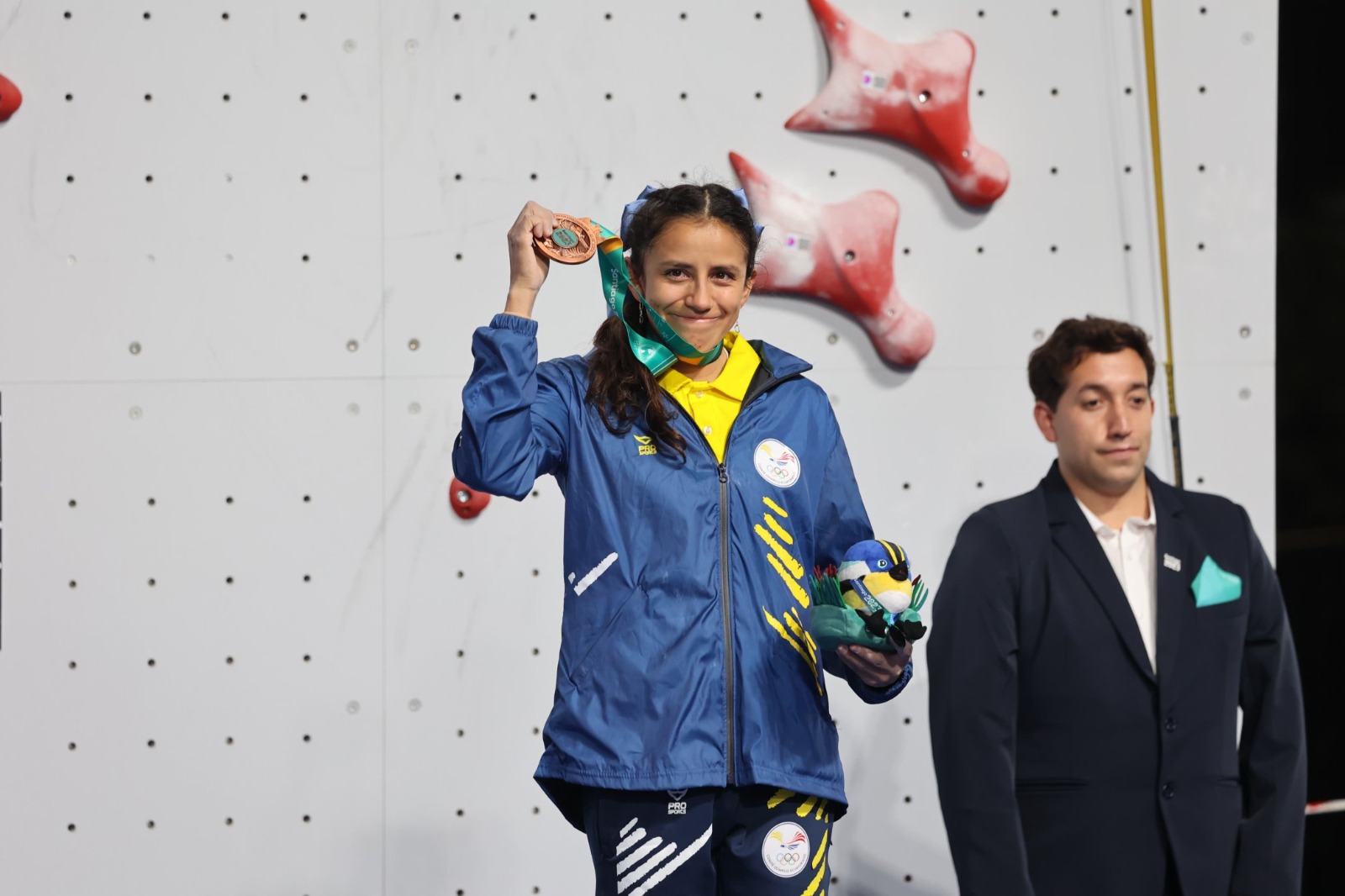 Juegos Panamericanos: La escaladora Andrea Rojas inauguró el medallero ...