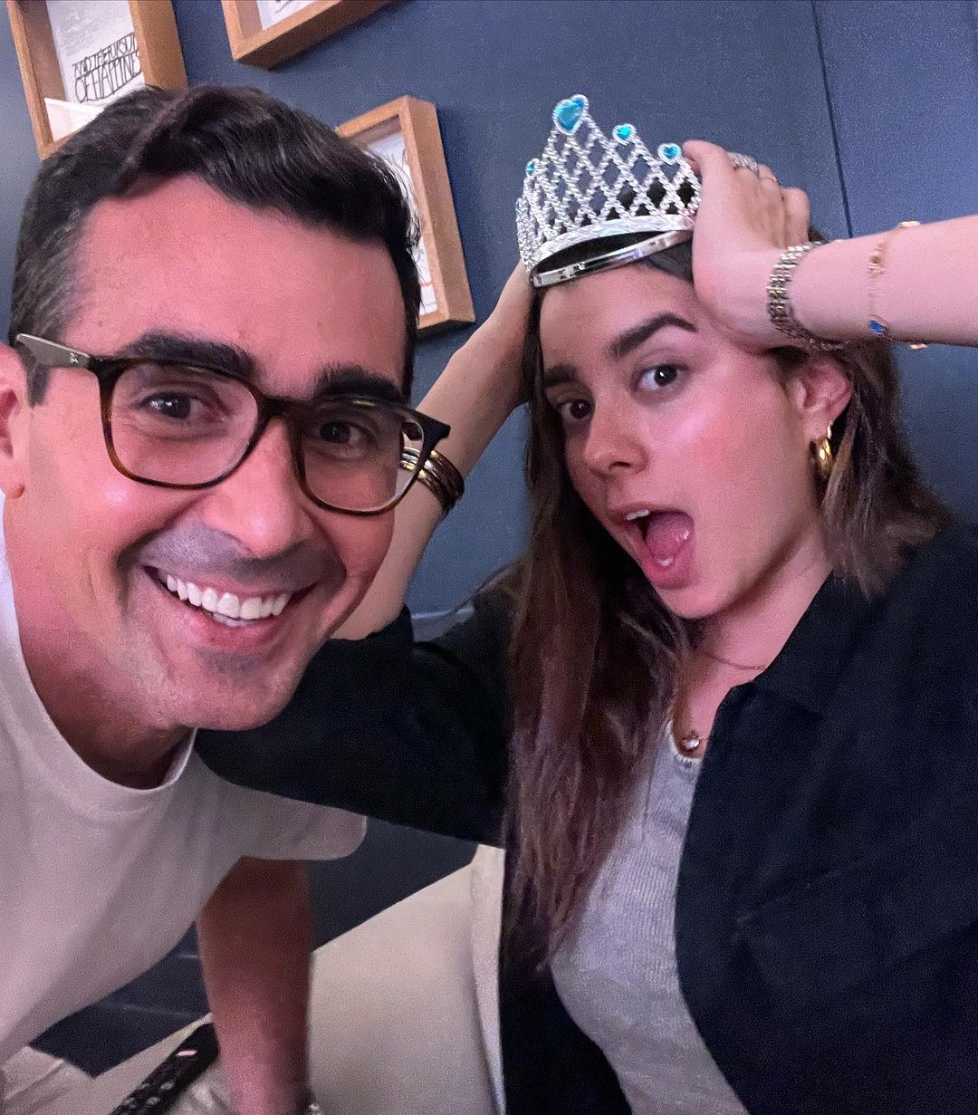 Luciana Guschmer: Su papá la sorprendió con emotivo mensaje por su