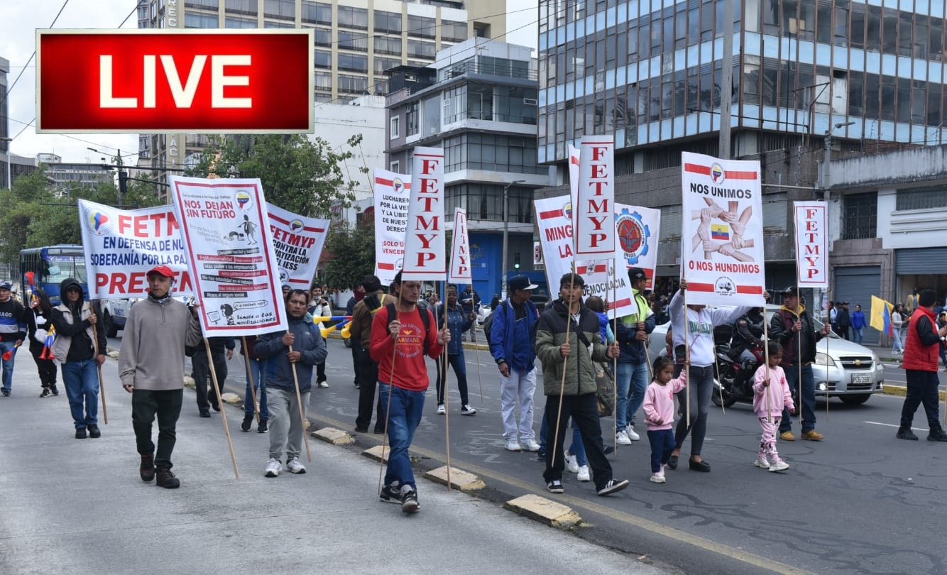 Paro Nacional Ecuador En Vivo Comenzaron Las Marchas Sigue Aquí El