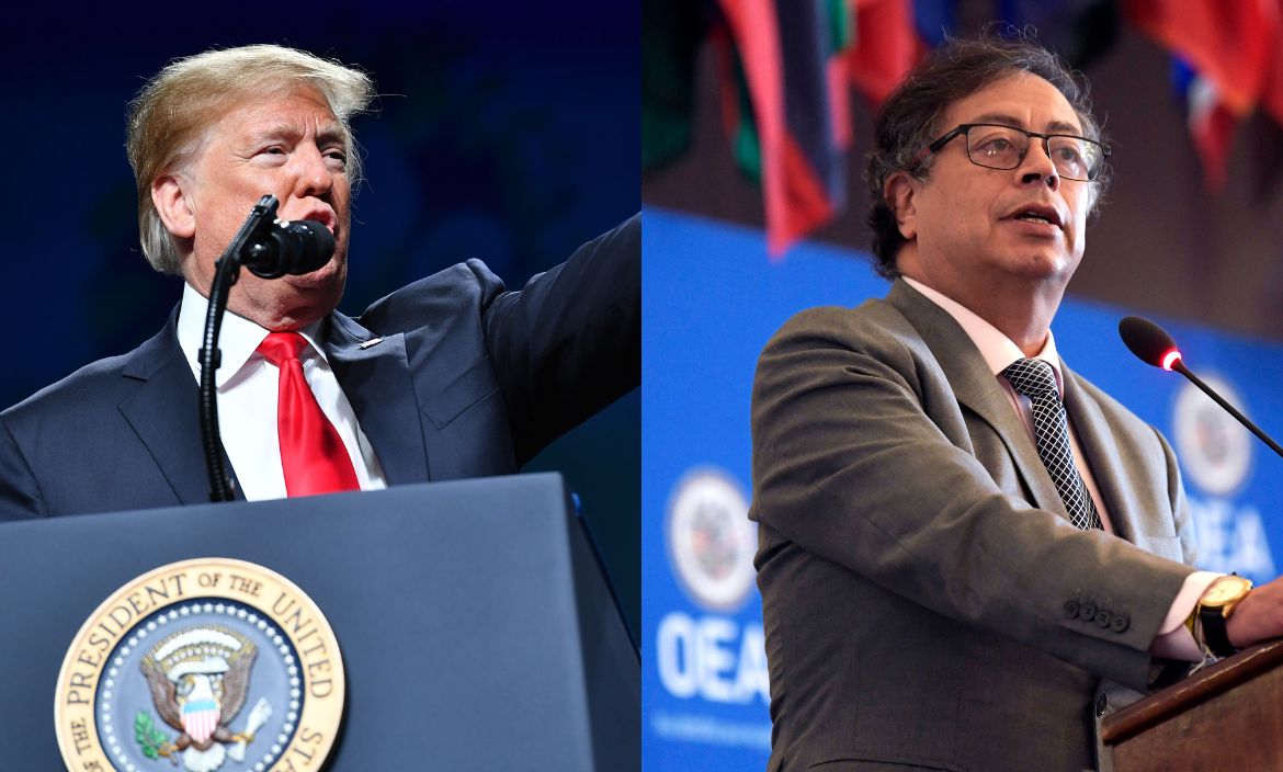 Gustavo Petro y Donald Trump sostuvieron llamada telefónica: Se ...